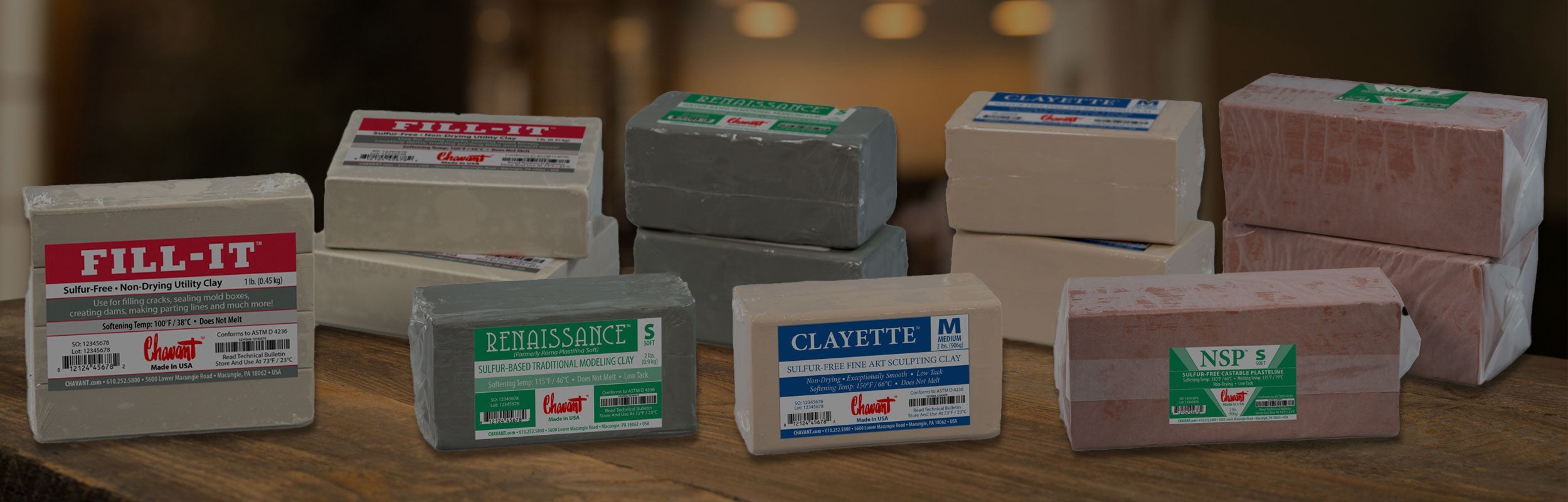 Chavant Clays