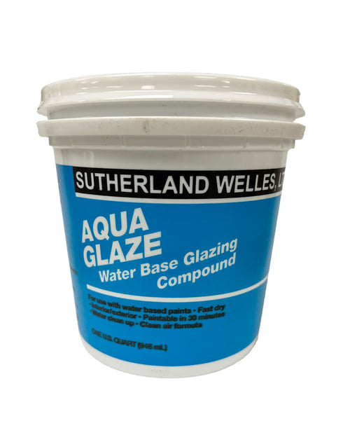 Aqua-Glaze Water Based Glazing Compound (1/2 Pint, Quart, Gallon)