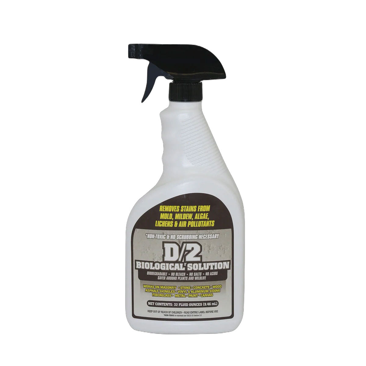 D/2 Biological Solution - Gravestone & Monument Cleaner (Quart, Gallon, 5 Gallon)